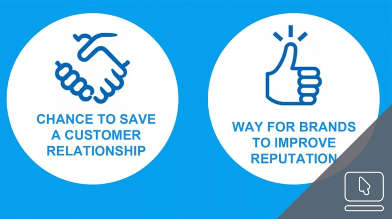 Save a customer relationship graphic