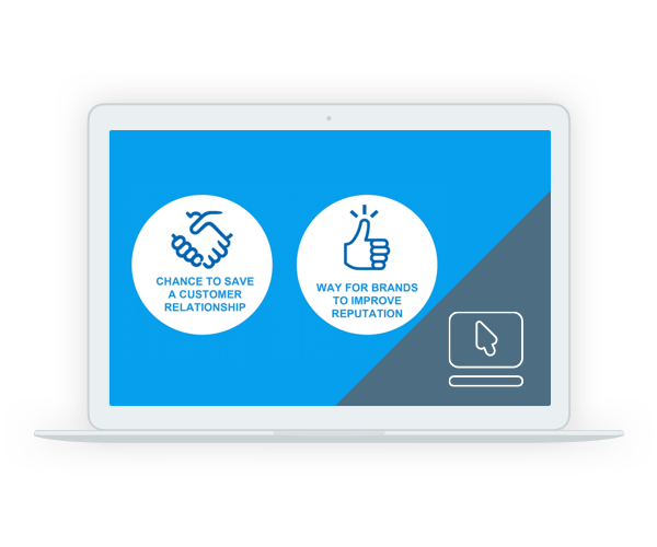 Save a customer relationship graphic