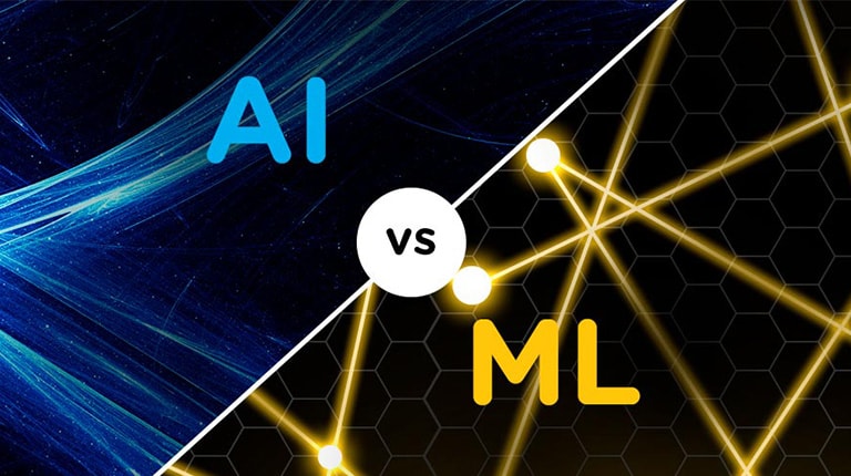 AI vs ML Banner