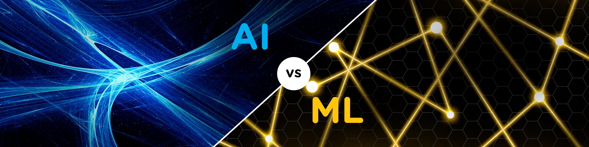 AI vs ML Banner