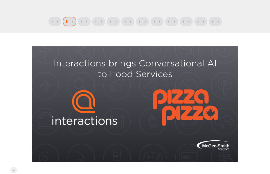 Interactions Brings Conversational AI to Food Services