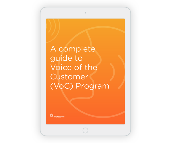 Complete guide to Voice of the Customer (VoC) Program