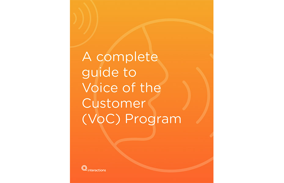 Complete guide to Voice of the Customer (VoC) Program