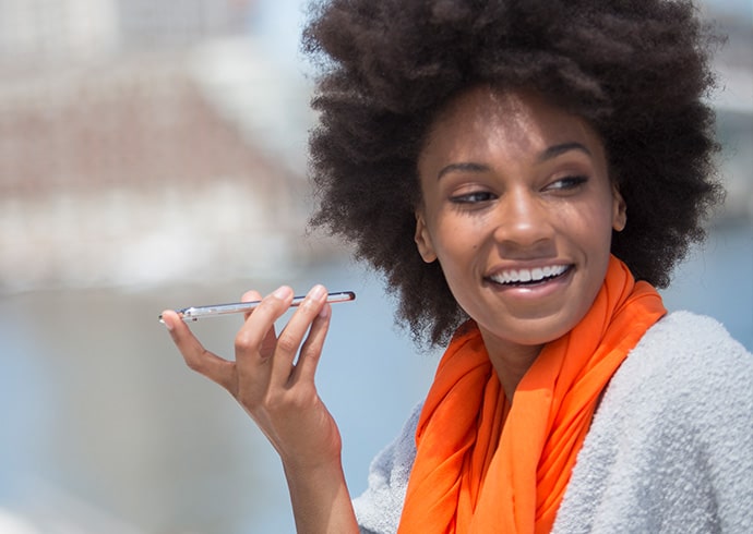 Women Interacting with Intelligent Virtual Assistant