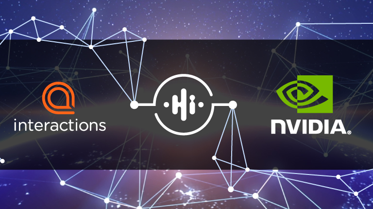 Interactions and NVIDIA logos