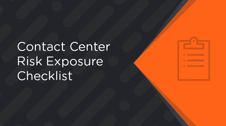 Contact Center Risk Assessment